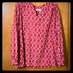 Women’s coral tunic